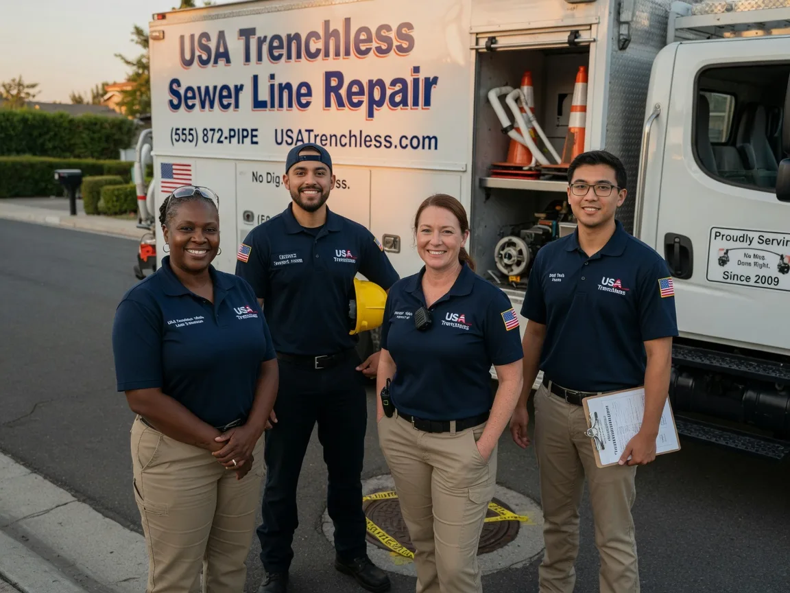 Sewer Line Repair company in Hilbert, WI